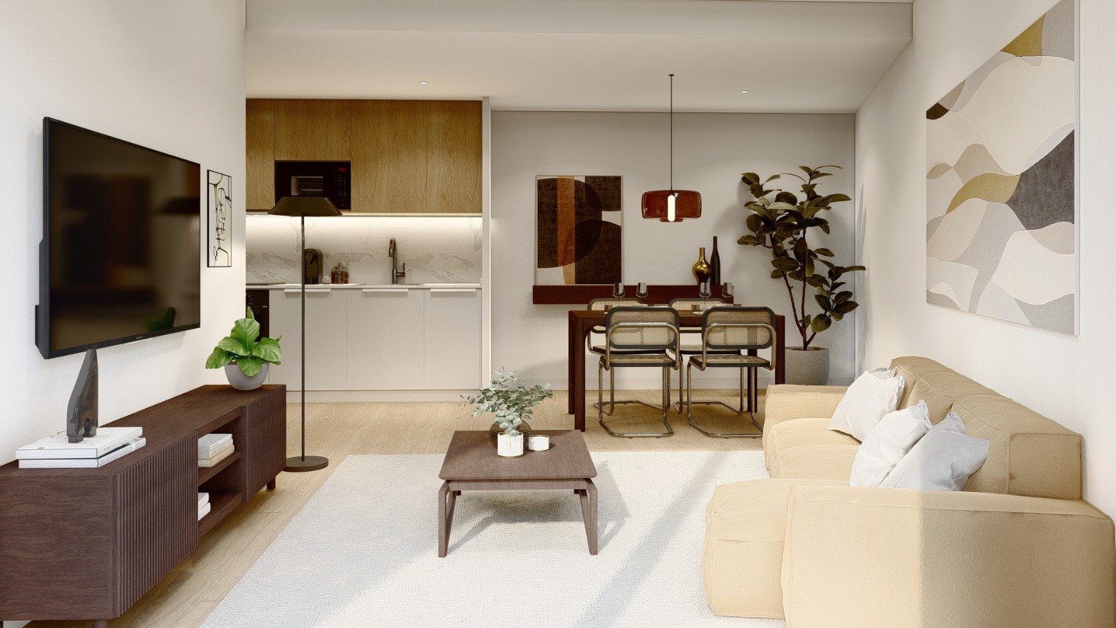 Vista complementaria de la promoción residencial Samsara IV